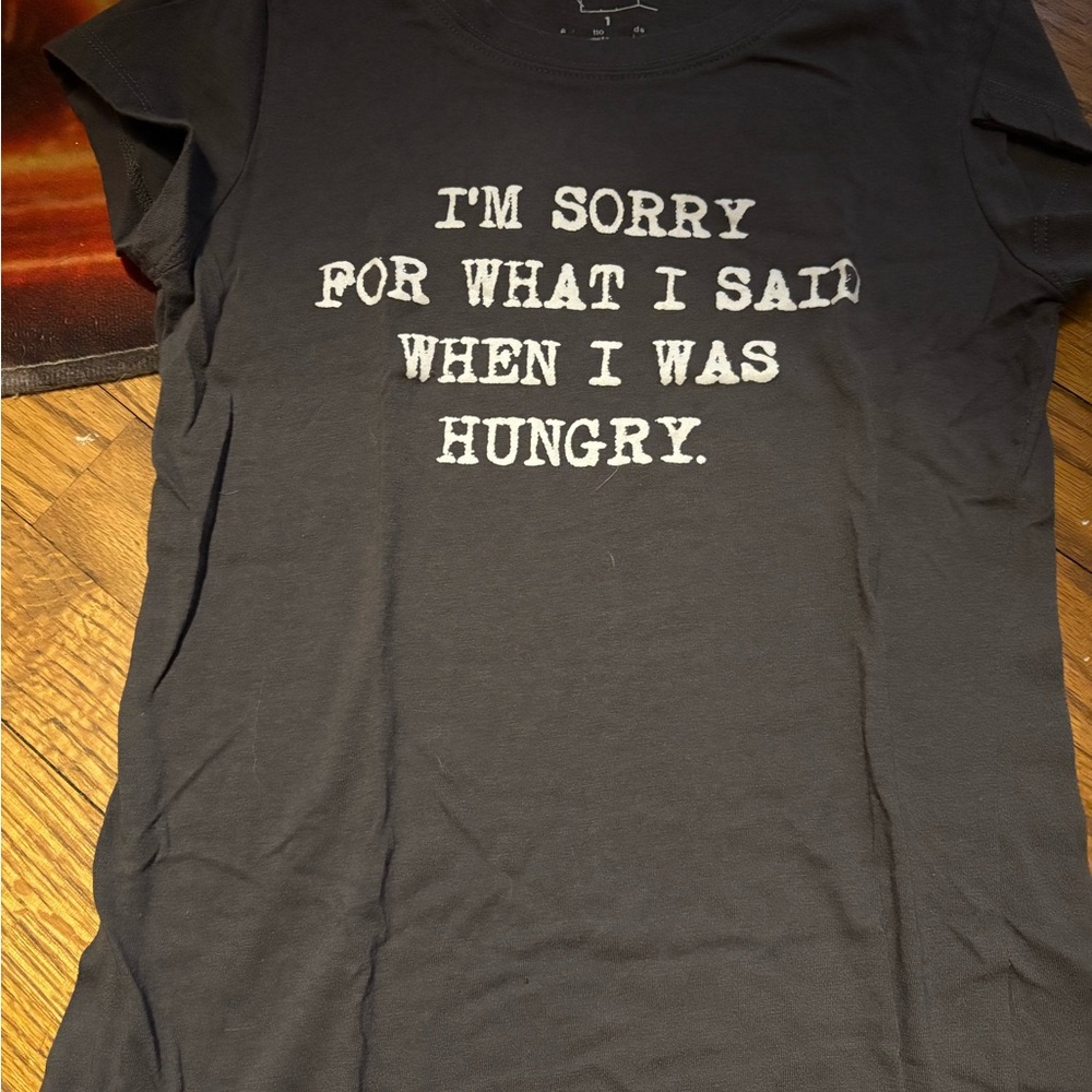 🤑 5 for $25 
Apology Graphic Tee in Charcoal
